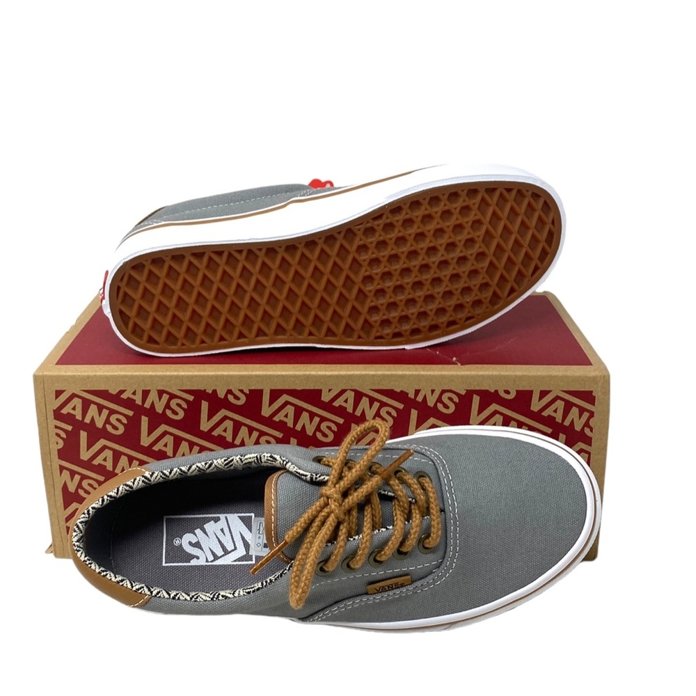 VANS Era 59 Low Top Shoes Men's Casual Sneakers Canvas Gray Chevron VN0A34589MC - Picture 4 of 10